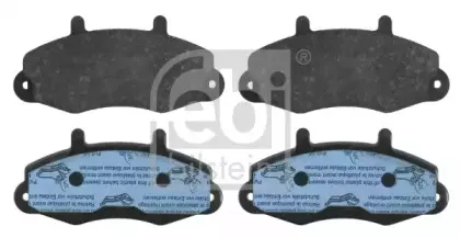 Комплект тормозных колодок, дисковый тормоз FEBI BILSTEIN купить