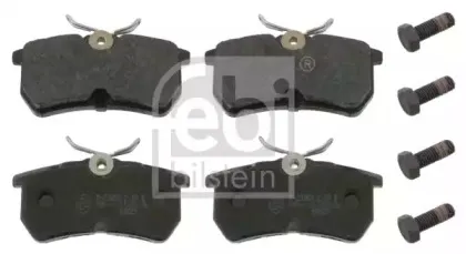 Комплект тормозных колодок, дисковый тормоз FEBI BILSTEIN купить