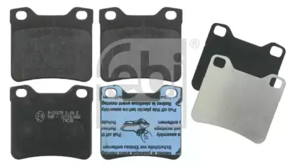 Комплект тормозных колодок, дисковый тормоз FEBI BILSTEIN купить