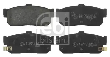 Комплект тормозных колодок, дисковый тормоз FEBI BILSTEIN купить