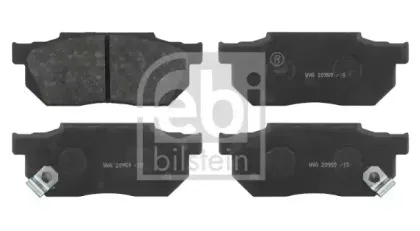 Комплект тормозных колодок, дисковый тормоз FEBI BILSTEIN купить