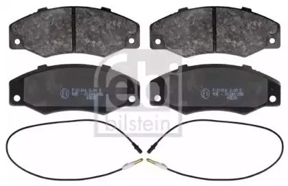 Комплект тормозных колодок, дисковый тормоз FEBI BILSTEIN купить