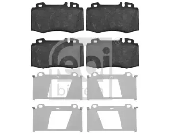 Комплект тормозных колодок, дисковый тормоз FEBI BILSTEIN купить