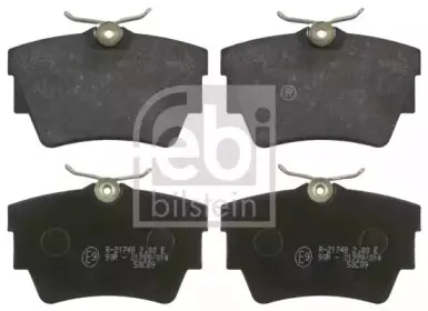 Комплект тормозных колодок, дисковый тормоз FEBI BILSTEIN купить