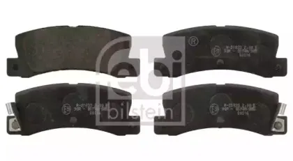 Комплект тормозных колодок, дисковый тормоз FEBI BILSTEIN купить