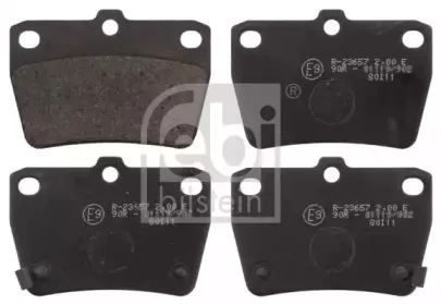 Комплект тормозных колодок, дисковый тормоз FEBI BILSTEIN купить