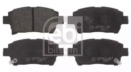 Комплект тормозных колодок, дисковый тормоз FEBI BILSTEIN купить