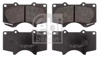 Комплект тормозных колодок, дисковый тормоз FEBI BILSTEIN купить