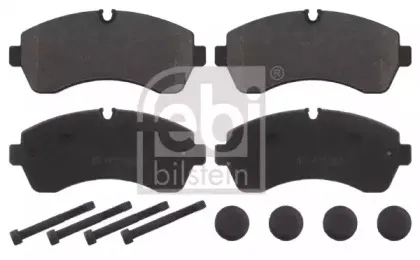 Комплект тормозных колодок, дисковый тормоз FEBI BILSTEIN купить