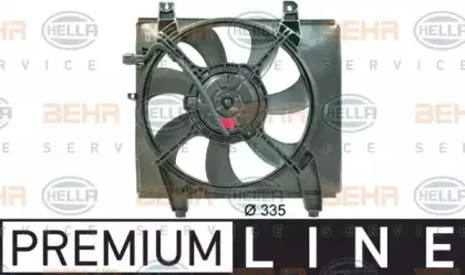 Вентилятор, охлаждение двигателя BEHR HELLA SERVICE купить