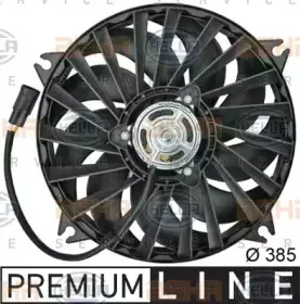 Вентилятор, охлаждение двигателя BEHR HELLA SERVICE купить