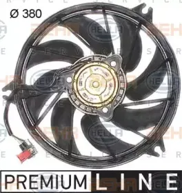 Вентилятор, охлаждение двигателя BEHR HELLA SERVICE купить