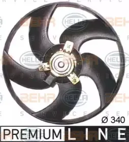 Вентилятор, охлаждение двигателя BEHR HELLA SERVICE купить