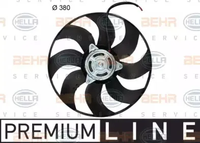 Вентилятор, охлаждение двигателя BEHR HELLA SERVICE купить