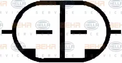 Компрессор, кондиционер BEHR HELLA SERVICE купить