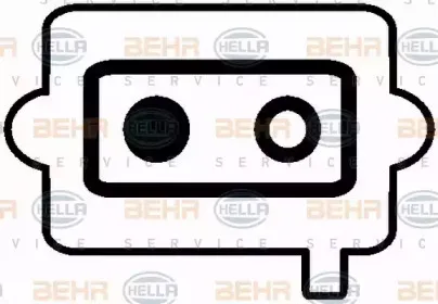Компрессор, кондиционер BEHR HELLA SERVICE купить