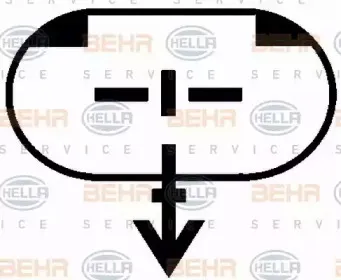 Компрессор, кондиционер BEHR HELLA SERVICE купить