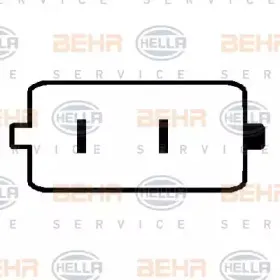 Компрессор, кондиционер BEHR HELLA SERVICE купить