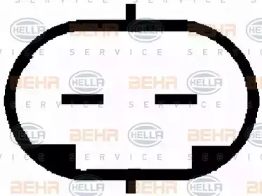 Компрессор, кондиционер BEHR HELLA SERVICE купить