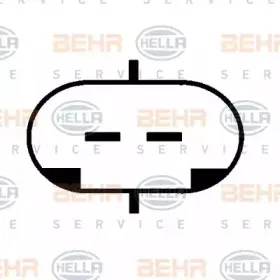 Компрессор, кондиционер BEHR HELLA SERVICE купить