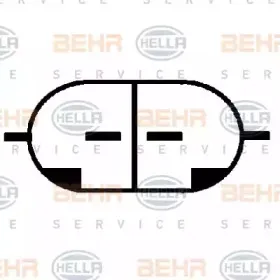 Компрессор, кондиционер BEHR HELLA SERVICE купить