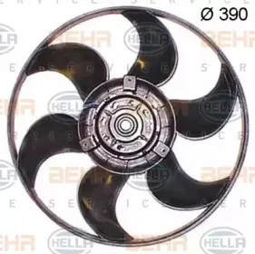 Вентилятор, охлаждение двигателя BEHR HELLA SERVICE купить