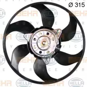 Вентилятор, охлаждение двигателя BEHR HELLA SERVICE купить