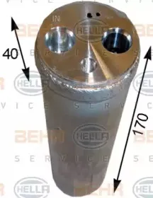 Осушитель, кондиционер BEHR HELLA SERVICE купить