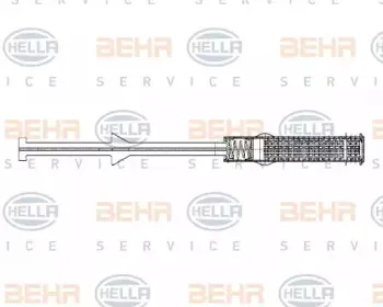 Осушитель, кондиционер BEHR HELLA SERVICE купить