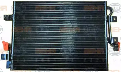 Конденсатор, кондиционер BEHR HELLA SERVICE купить