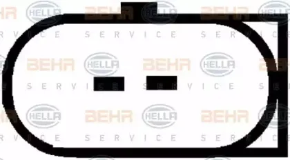 Компрессор, кондиционер BEHR HELLA SERVICE купить