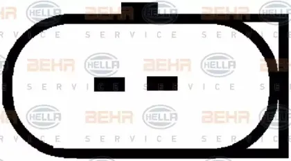 Компрессор, кондиционер BEHR HELLA SERVICE купить