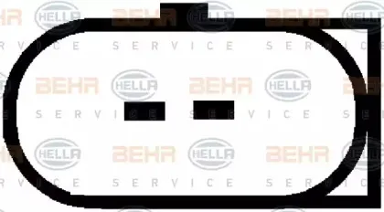 Компрессор, кондиционер BEHR HELLA SERVICE купить