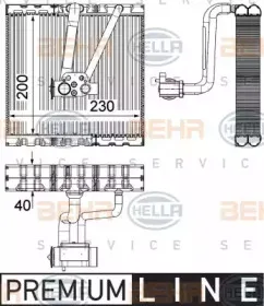 Испаритель, кондиционер BEHR HELLA SERVICE купить