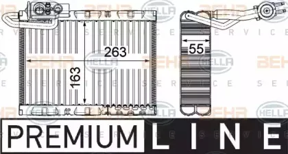 Испаритель, кондиционер BEHR HELLA SERVICE купить