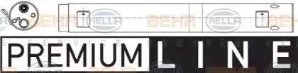 Осушитель, кондиционер BEHR HELLA SERVICE купить