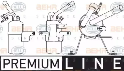 Осушитель, кондиционер BEHR HELLA SERVICE купить