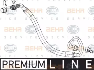 Трубопровод высокого давления, кондиционер BEHR HELLA SERVICE купить