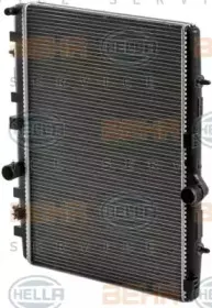Радиатор, охлаждение двигателя BEHR HELLA SERVICE купить