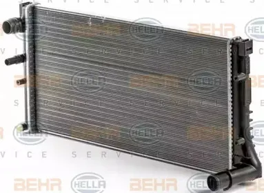 Радиатор, охлаждение двигателя BEHR HELLA SERVICE купить