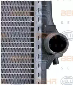 Радиатор, охлаждение двигателя BEHR HELLA SERVICE купить