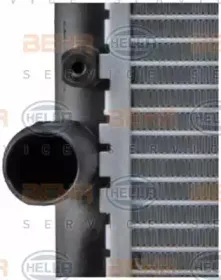 Радиатор, охлаждение двигателя BEHR HELLA SERVICE купить