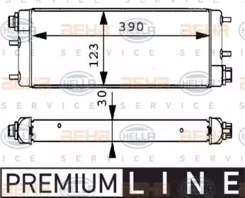 Масляный радиатор, автоматическая коробка передач BEHR HELLA SERVICE купить