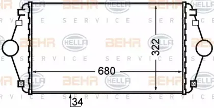 Интеркулер BEHR HELLA SERVICE купить