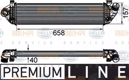 Интеркулер BEHR HELLA SERVICE купить