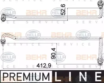 Масляный шланг BEHR HELLA SERVICE купить