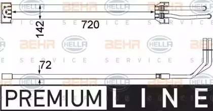 Масляный радиатор, рулевое управление BEHR HELLA SERVICE купить