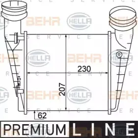 Интеркулер BEHR HELLA SERVICE купить