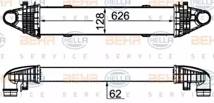 Интеркулер BEHR HELLA SERVICE купить