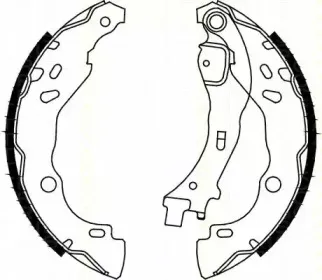 Комплект тормозных колодок TRISCAN купить
